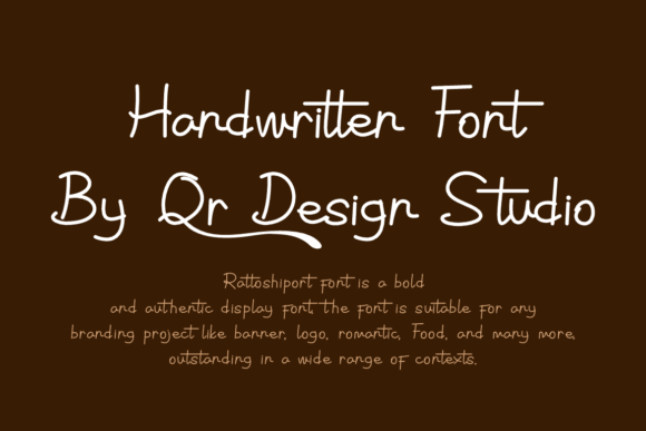 Rattoshiport Font PNG with transparent background - Preview 3