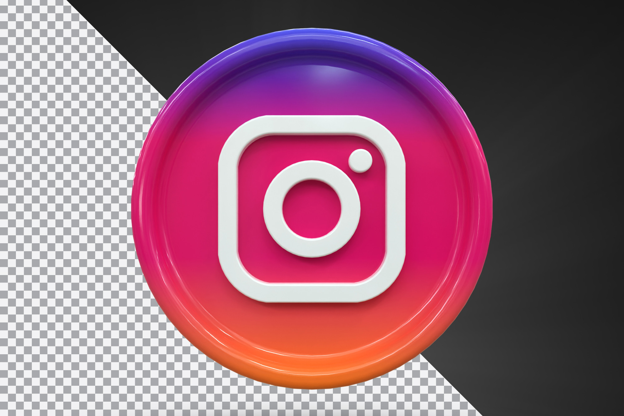3d Render Social Media Icon Graphic by vectbait · Creative Fabrica