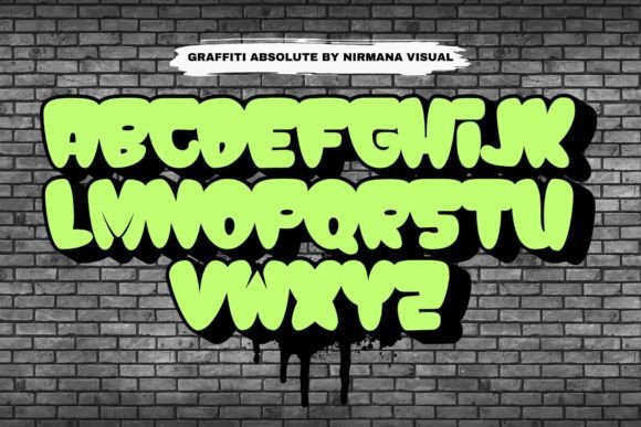 Absolute Graffiti Font - Preview 2