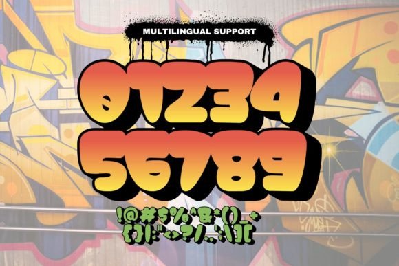 Absolute Graffiti Font - Preview 3