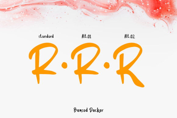 Bemsod Decker Font - Preview 5