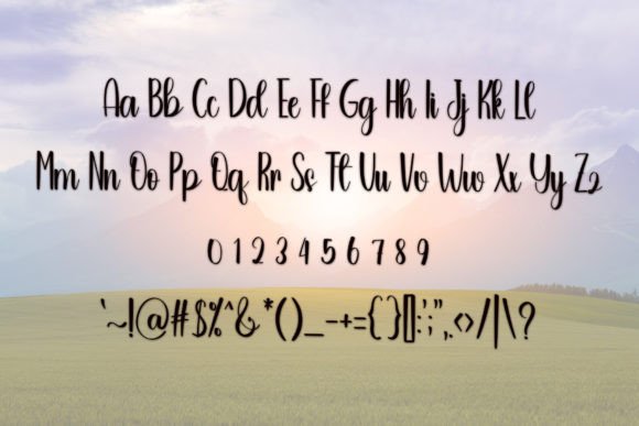 Blush Font - Preview 3