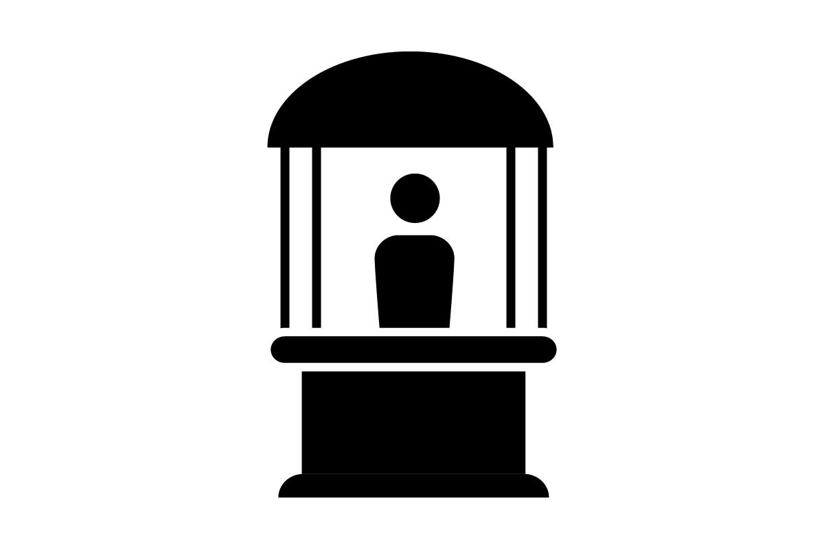 Booth Icon Graphic by masuda072020 · Creative Fabrica