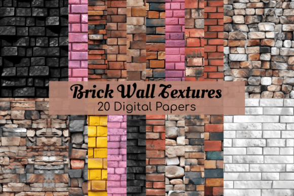 Brick Wall Textures Background Papers