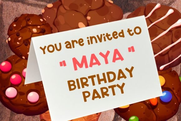 Brownie Cookie Font - Preview 3