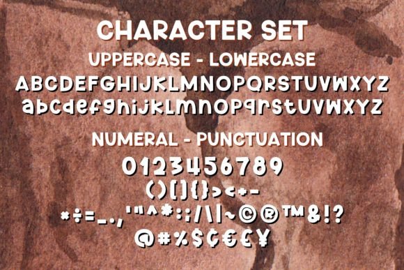 Brownie Cookie Font - Preview 4