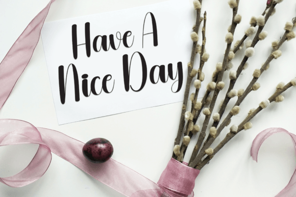 Cherry Blossoms Font - Preview 4