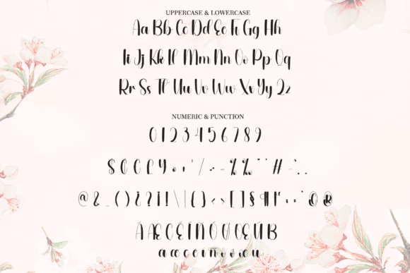Cherry Blossoms Font - Preview 5