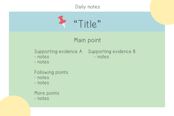 Daily Notes Font - Preview 4