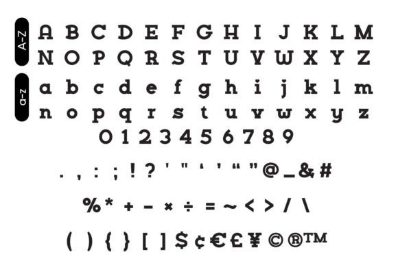 Fox Shiny Font PNG with transparent background - Preview 6