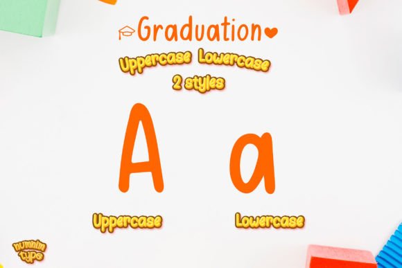 Graduation Font - Preview 1