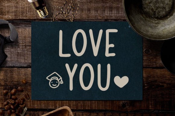Graduation Font - Preview 4