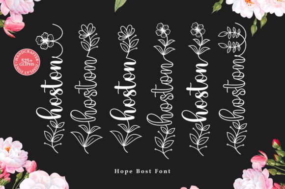 Hope Best Font PNG with transparent background - Preview 1
