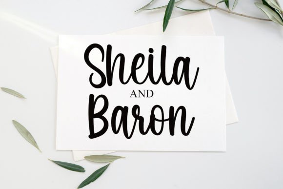 Mickles Font PNG with transparent background - Preview 1