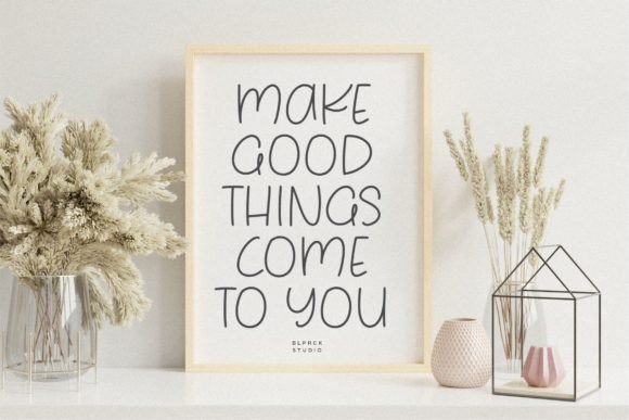 Milky Based Font PNG with transparent background - Preview 2