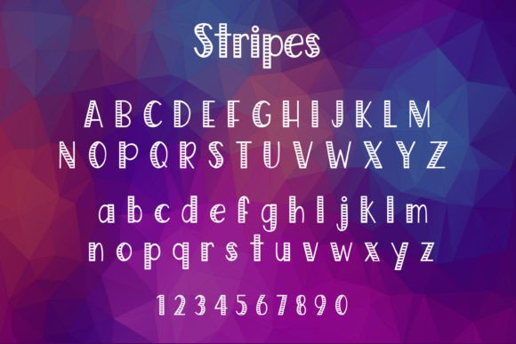 Multiplicity Font PNG with transparent background - Preview 2