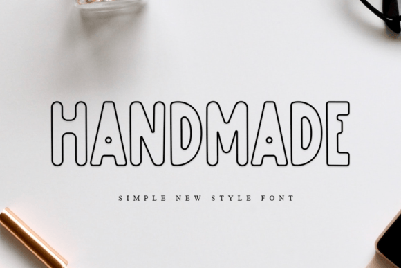 Shower Font PNG with transparent background - Preview 1