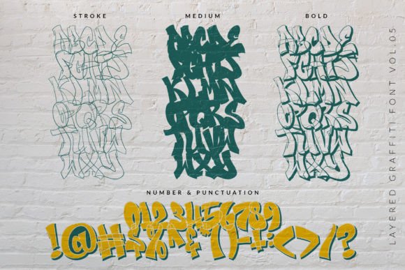 Sketch Flow Font PNG with transparent background - Preview 4