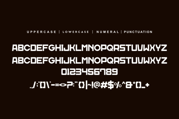 Bigosih Highpick Font PNG with transparent background - Preview 5