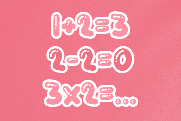 Bubble Gum Font - Preview 3
