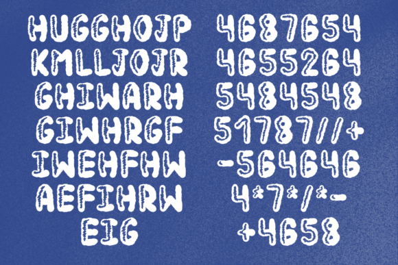 Bubble Sugar Font - Preview 6