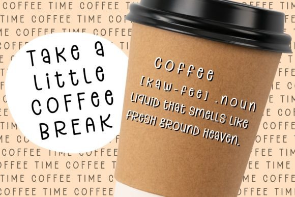 Caramel Macchiato Font - Preview 1