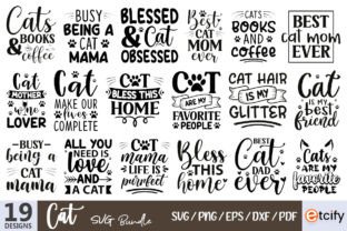 Cat SVG Bundle Graphic by etcify · Creative Fabrica