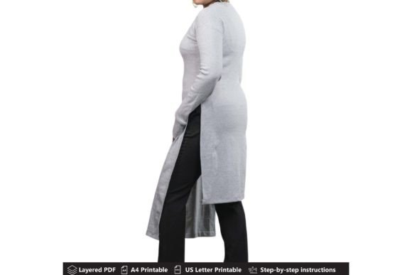 Front Split Top PDF Sewing Patern