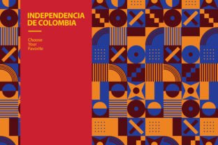 Independencia de Colombia flag event