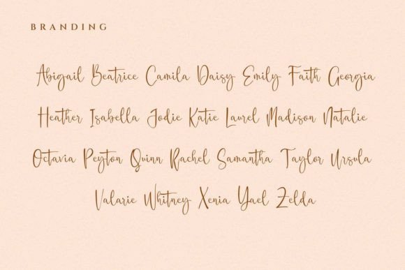 Amelta Font - Preview 6