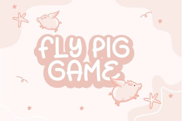 Fastre Cute Font PNG with transparent background - Preview 2