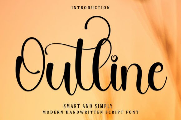 Outline Font by Inermedia STUDIO preview