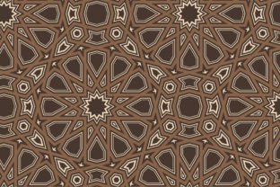 Arabic Islamic Geometric Pattern Graphic by MicroTee · Creative Fabrica