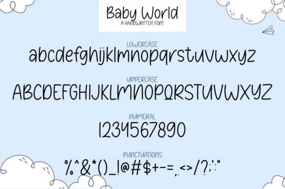 Baby World Font - Preview 6