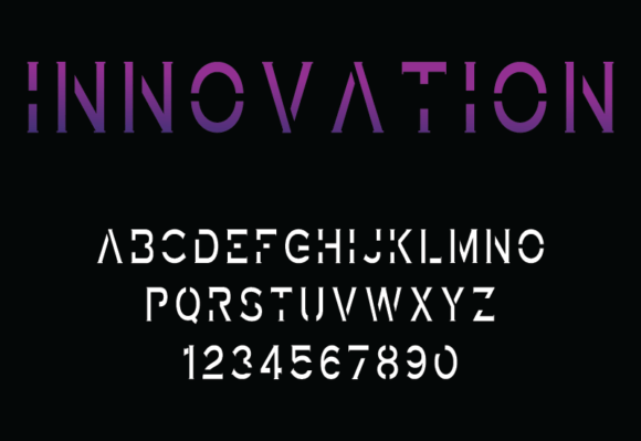 Innovation Font font preview - 1
