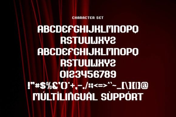 Monde De Mayor Font font preview - 6