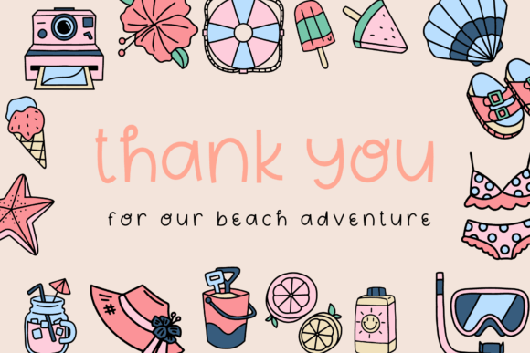 Perky Wonder Font PNG with transparent background - Preview 4