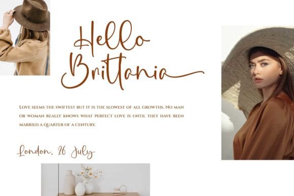 Rasley Font PNG with transparent background - Preview 1
