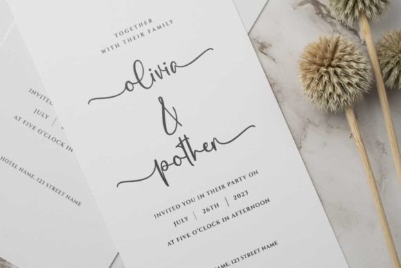 Rasley Font PNG with transparent background - Preview 4