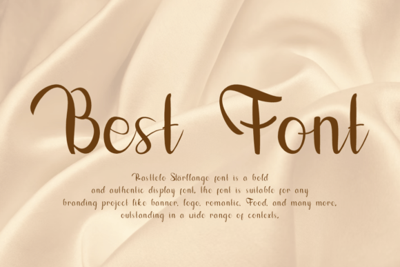 Rasttelo Starllange Font PNG with transparent background - Preview 2