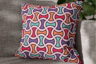 Retro Harlequin Pattern Graphic by Karma Genie · Creative Fabrica