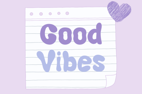 Smile Groovy Font PNG with transparent background - Preview 2
