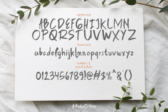 Arfindes Orthem Font - Preview 1