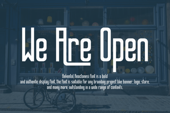 Bekentol Reactonesi Font - Preview 4
