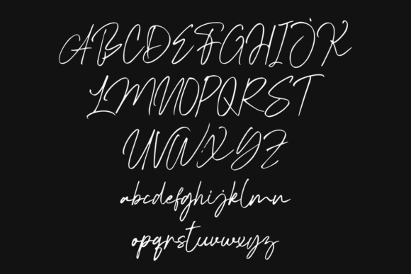 Belloan Signature Font - Preview 4