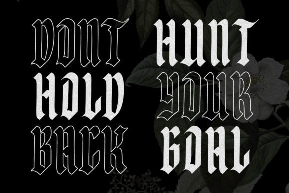 Black Freedom Font - Preview 1