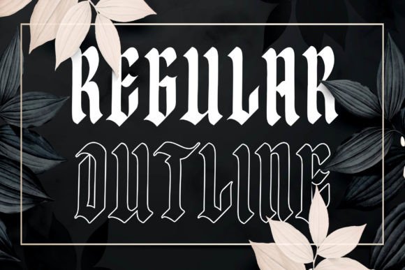 Black Freedom Font - Preview 3
