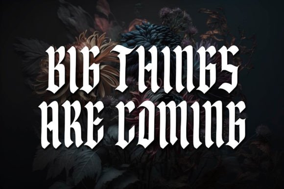 Black Freedom Font - Preview 6