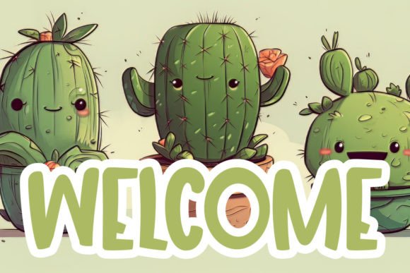 Cactus Paint Font - Preview 4