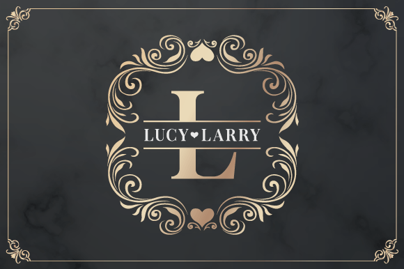 Elegant Wedding Monogram Font - Preview 4
